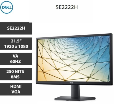 Ecran Dell SE2222H 22 pouces large en FHD avec 60Hz/dalle VA 16:9ème/5ms/HDMI/VGA