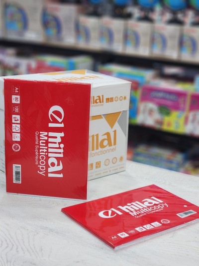 Rame de papier extra blanc EL HILLAL  A4 /80grm /100f