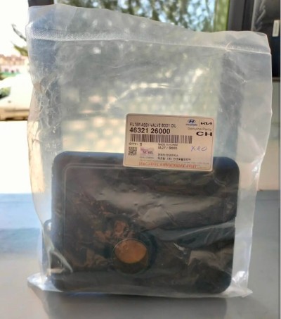 Nouveau - Filtre à huile boite auto : Picanto pop,Grand i10,i20,Rio 4