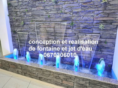 construction-materials-vente-kit-cascade-fontaine-lame-deau-inox-بيع-شلال-مع-طقم-كامل-من-الفولاذ-المقاوم-للصدأ-chlef-el-achour-bir-djir-algeria