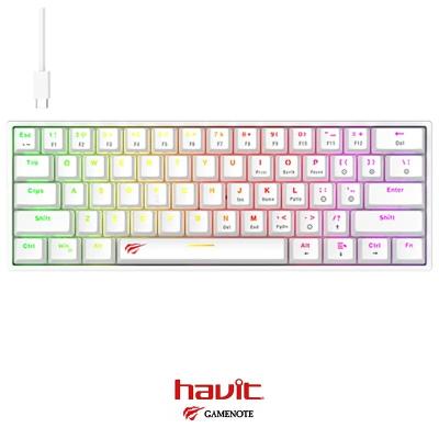 CLAVIER HAVIT GAMING KB881L MECANIQUE WHITE