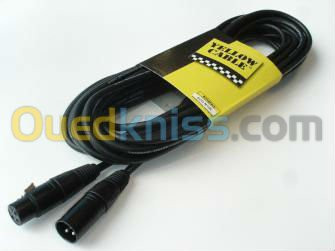 Cable microphone yellow M10X