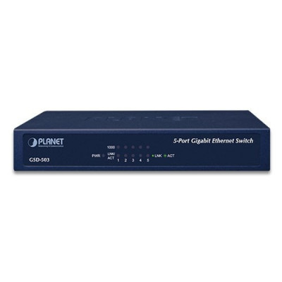 Non Managed SWITCH Réf : GSD-503 PLANET 