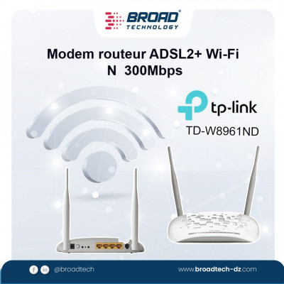 TD-W8951ND, Modem routeur ADSL2+ sans fil N 150 Mbps