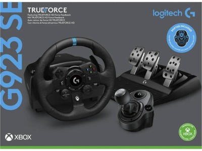 VENDU - LOGITECH G923SE COMBO (pédale et levier de vitesse G Driving Force) 