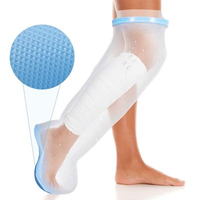 Protège-Plâtre Imperméable pour Douche  Housse de Jambe Adulte