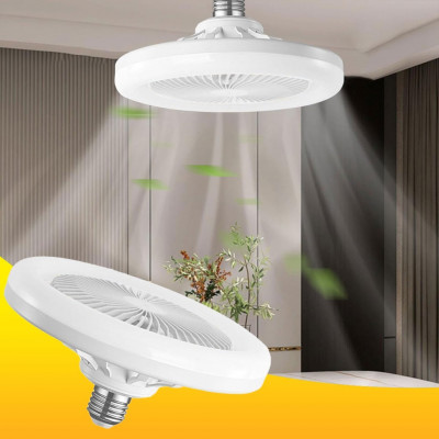  Lumière de plafond Ventilateurs LED E27 30W