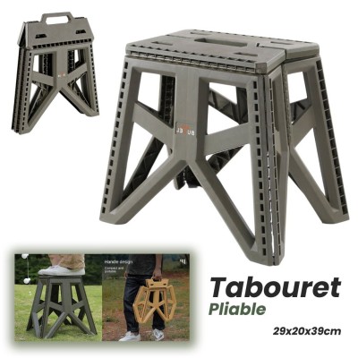 Tabouret Pliable et Portable idéal pour camping et sorties GM