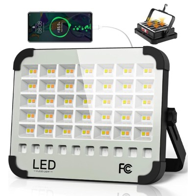 Lampe Solaire Rechargeable LED 300 W Portable et Magnétique 26000LM مصباح محمول قابل للشحن 