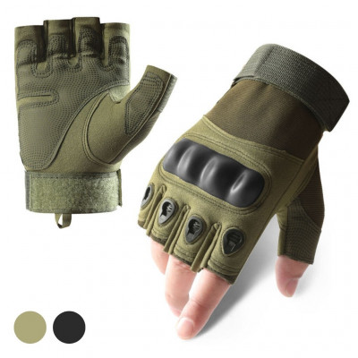 equipements-et-accessoires-gants-de-moto-antiderapants-demi-doigt-v2-blida-algerie