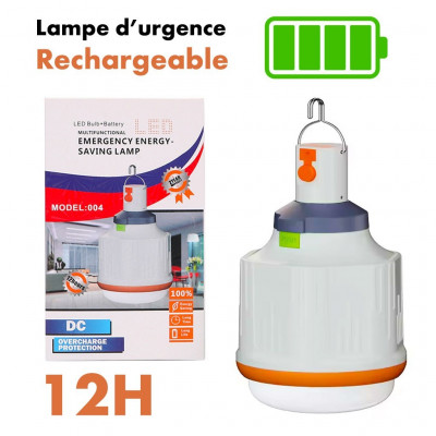 Lampe Durgence Rechargeable 12h Temps dutilisation