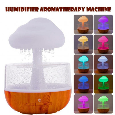 Humidificateur créatif en forme de nuage de pluie 7 couleurs 280ml