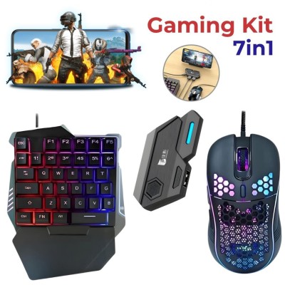 Convertisseur Clavier et Souris Gaming 7 en 1  محول لوحة مفاتيح وفأرة للألعاب