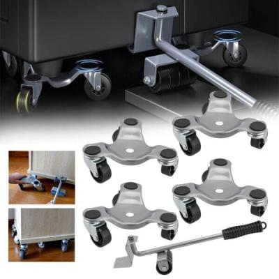 KIT Roulettes 5PCS LAMBOSS pour Déplacement Meubles 