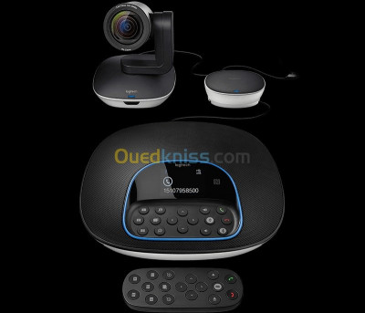 Logitech GROUP Videoconference - Full HD 1080p - 90° - 10x zoom - 4 mic - 20 people - Skype Bussines