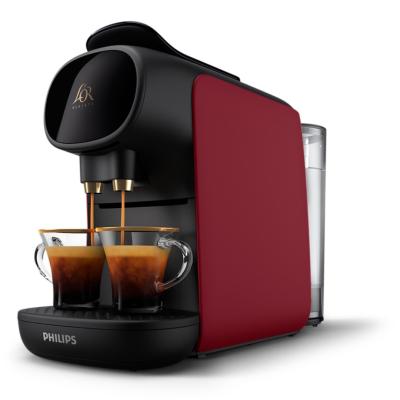 MACHINE À CAFÉ À CAPSULES LOR BARISTA ROUGE VELOURS PHILIPS - LM9012/50 + 50 Capsules Offertes