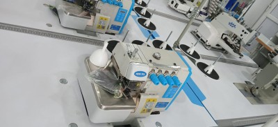 ماكينة الخياطة سورجي 5 خيوط machine à surjeteuse5 fill silencieuse feiya tex 