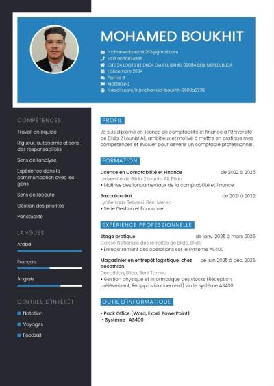 طلبات-عمل-aide-comptable-serieux-cherche-opportunite-pour-debuter-بني-مراد-البليدة-الجزائر