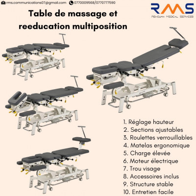 materiel-medical-table-de-massage-et-reeducation-biskra-algerie