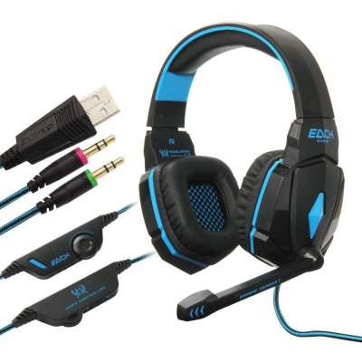 Casque Gaming KOTION EACH G4000 USB 2x3.5mm avec microphone LED