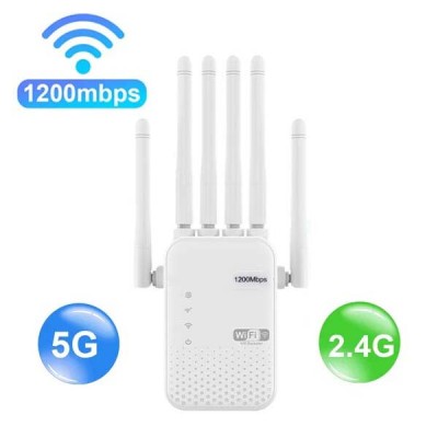 Répéteur Extender WiFi 1200Mbps Double Bande 2.4ghz 5ghz
