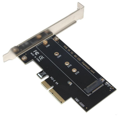 Carte d'extension Adaptateur PCI express PCI-E X4 vers M.2 NVME SSD 2230-2280