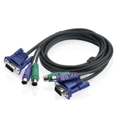 Câble KVM pour Switch KVMVGA + PS/2 Mâle vers Mâle - 1.5m
