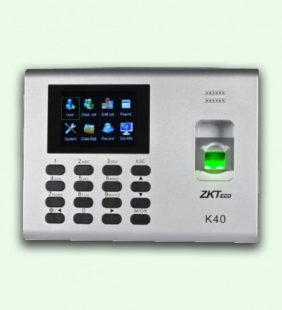 POINTEUSE K-40  (POINTEUSE ET CONTROLE D'ACCES AVEC BATTERIE) ZKTECO
