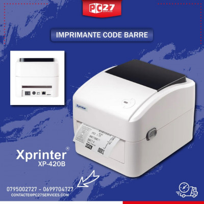 IMPRIMANTE CODE BARRE XPRINTER XP-420B(108MM) USB+LAN /REF:2348