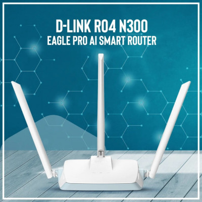 ROUTER  D-LINK N300 SMART R04 WI-FI 4