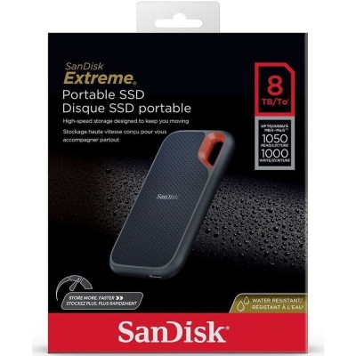 Disque dur ssd externe SanDisk 8 TB UP TO 1050 Mbps