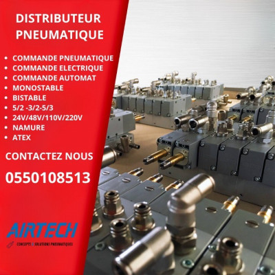 industrie-fabrication-distributeur-pneumatique-filtre-regulateur-de-pression-festo-camozzi-smc-dar-el-beida-alger-algerie