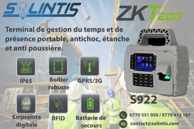 أمن-و-مراقبة-pointeuse-portable-antichoc-etanche-anti-poussiere-zkteco-pour-chantiers-العاشور-الجزائر