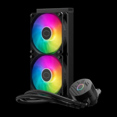 WATERCOOLING COOLER MASTER MASTERLIQUID 240L BLACK ARGB