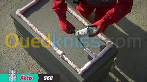 batiment-construction-akfix-960-mousse-pu-adhesive-ouled-yaich-blida-algerie