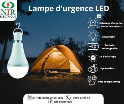 Lampe d'urgence / camping LED