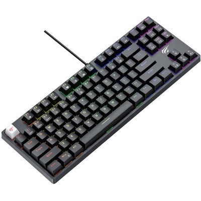 clavier havit kb890l mecanique blue switch black