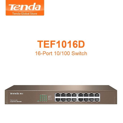 reseau-connexion-switch-tenda-16-ports-tef1016d-ethernet-10100mbps-detailsgros-bab-ezzouar-alger-algerie