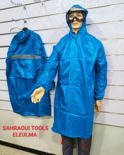 Monteau pvs blue Imperméable bleu