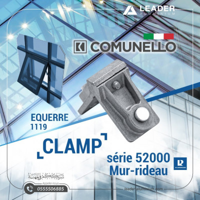 Clamp Mur-rideau      Clamp Série 40 TPR