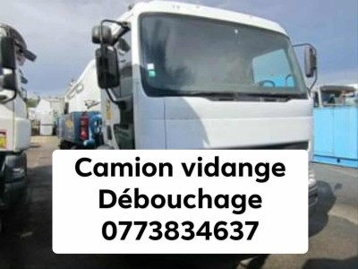Camion vidange Débouchage canalisation 0558101139