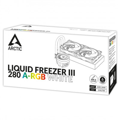 ARCTIC LIQUID FREEZER III 280 A-RGB (BLANC)