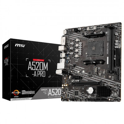 CARTE MERE AMD MSI A520M-A PRO