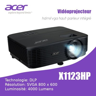 DATASHOW ACER X1123HP 4000 LUMENS HDMI/USB