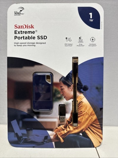 DISQUE SSD EXTERNE SANDISK 1TB 1050 MB/S