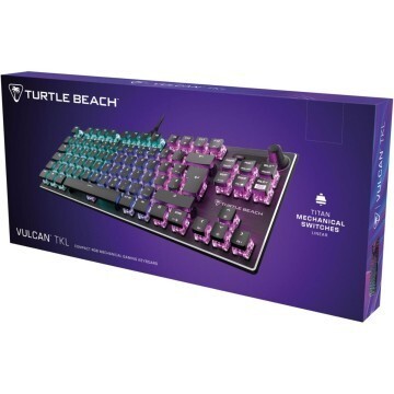 CLAVIER TURTLE BEACH VULCAN TKL TITAN MÉCANIQUES SWITCHES RGB