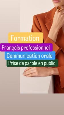 Cours de français oral "en ligne" / Communication orale / prise de parole en public 