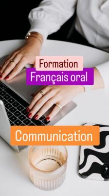 Cours de français "en ligne" / communication orale / prise de parole en public 