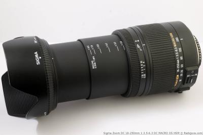 Sigma Objectif Macro 18-250 mm F3.5-6.3 DC OS HSM - Monture Nikon