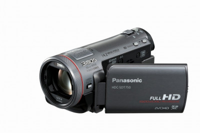 CAMERA PANASONIC HDC-SDT750 3D High Definition FULL HD - 3MOS Camcorder - SD